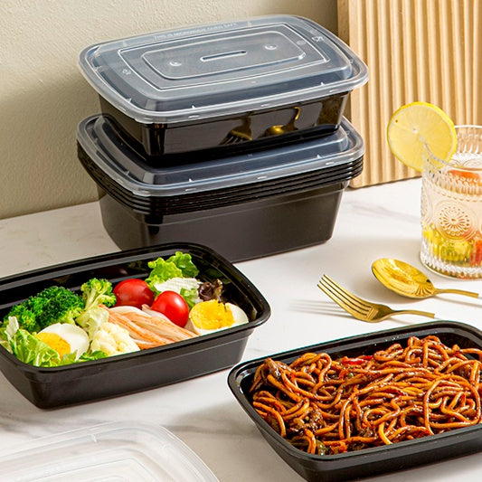 Plastic Rectangle Containers-1 (no menu)