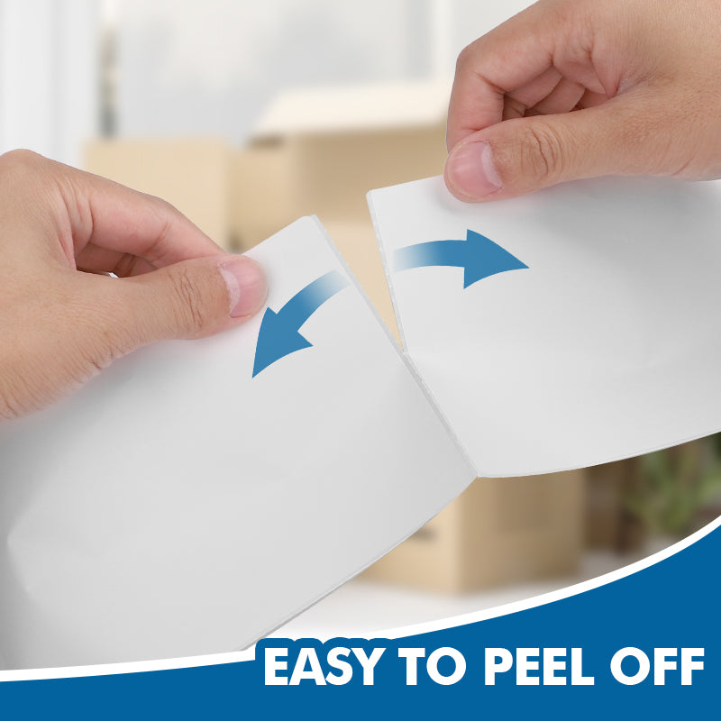 4"x 6" Fanfold Direct Thermal Labels, Easy To Peel Off - Pony Packaging