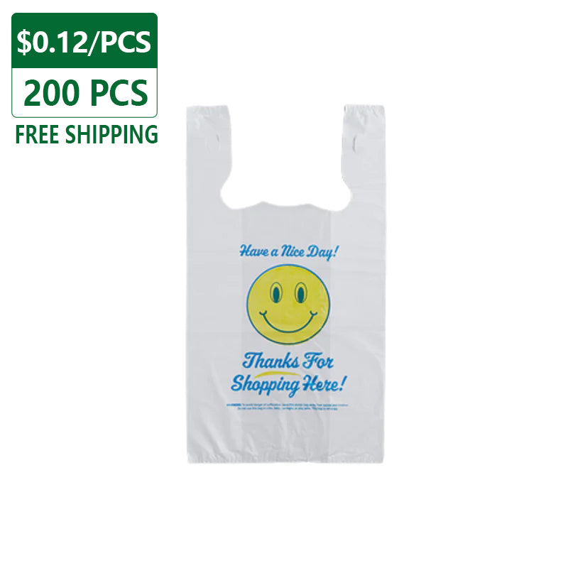 1/6 Smiley Face Bags 200 pcs