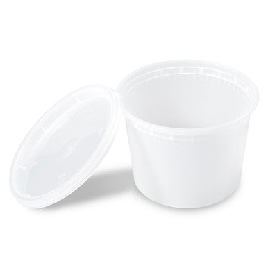 Sample 12 oz Microwavable Soup Containers