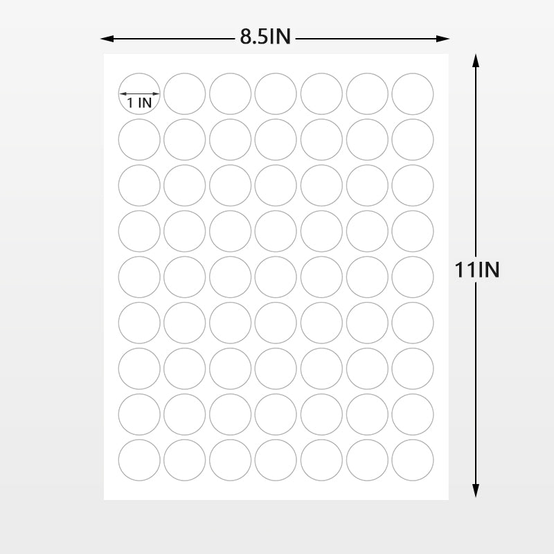 1 Round Labels 1
