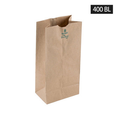 Sample 8 lb Recycled Kraft Paper Bags