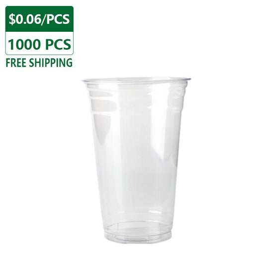 20 oz Clear Plastic Cold Cups 1000 pcs