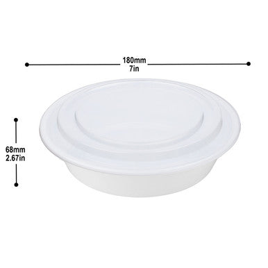 Sample 32 oz Microwave Plastic Serving Bowls