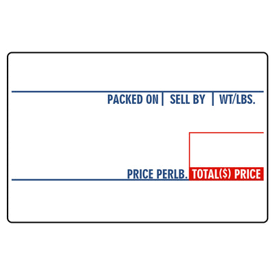 Packed Labels Blank Labels Templates - Easily Print and Download – Pony Packaging