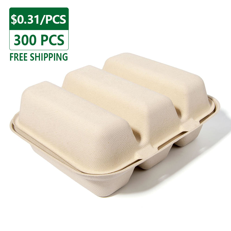 Compostable Clamshell Containers – Pony Packaging