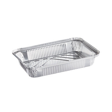 Sample 1.5 lb Shallow Foil Take-Out Container