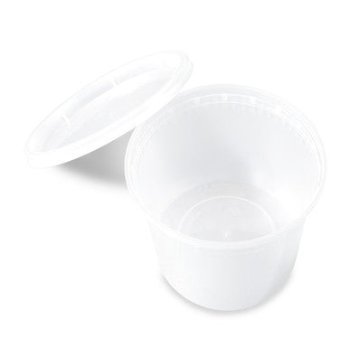 Sample 16 oz To Go Soup Containers with Lids