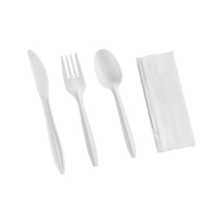 Sample Disposable Knives Forks Spoons Napkins Kits