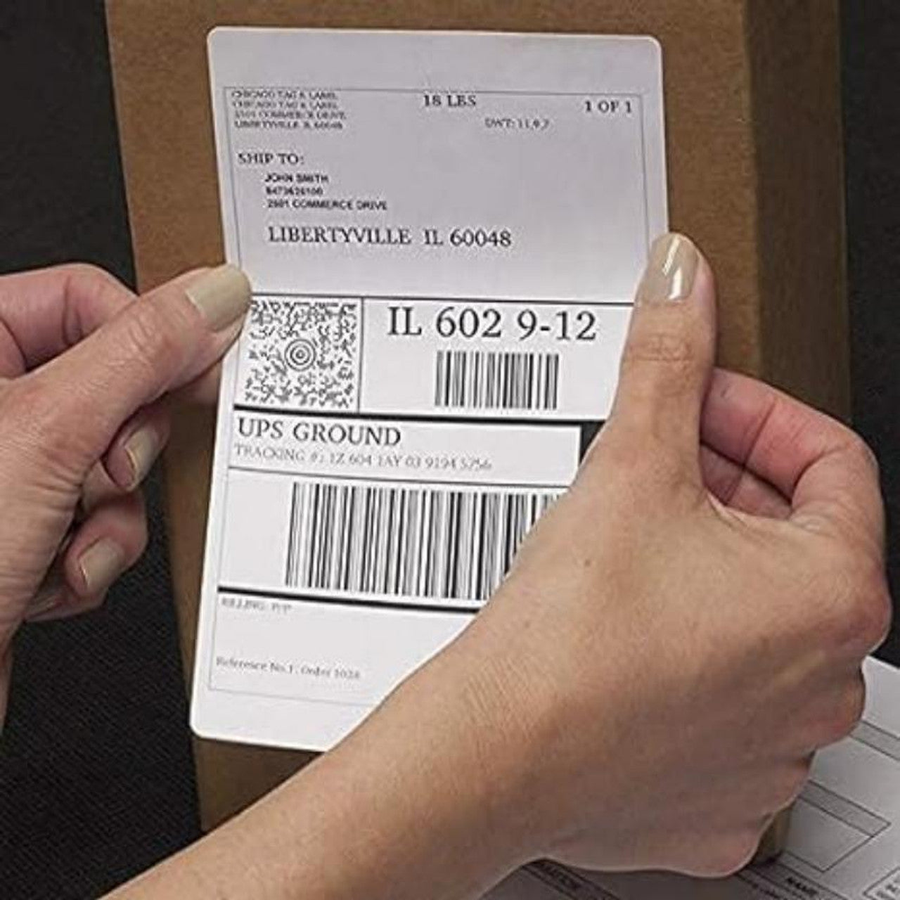8-1/2" x 11" Full Sheet Labels, Self Adhesive Shipping Mailing Labels, 1 Label Per Sheet,100 Sheets - Pony Packaging
