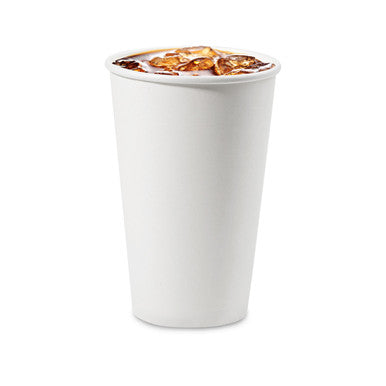 Sample 10 oz White Compostable Coffee Cups