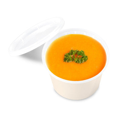 Sample 8 oz Disposable Containers for Hot Soup