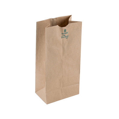 Sample 8 lb Recycled Kraft Paper Bags