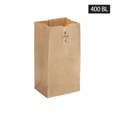 Sample 4 lb Recycled Kraft Paper Bags