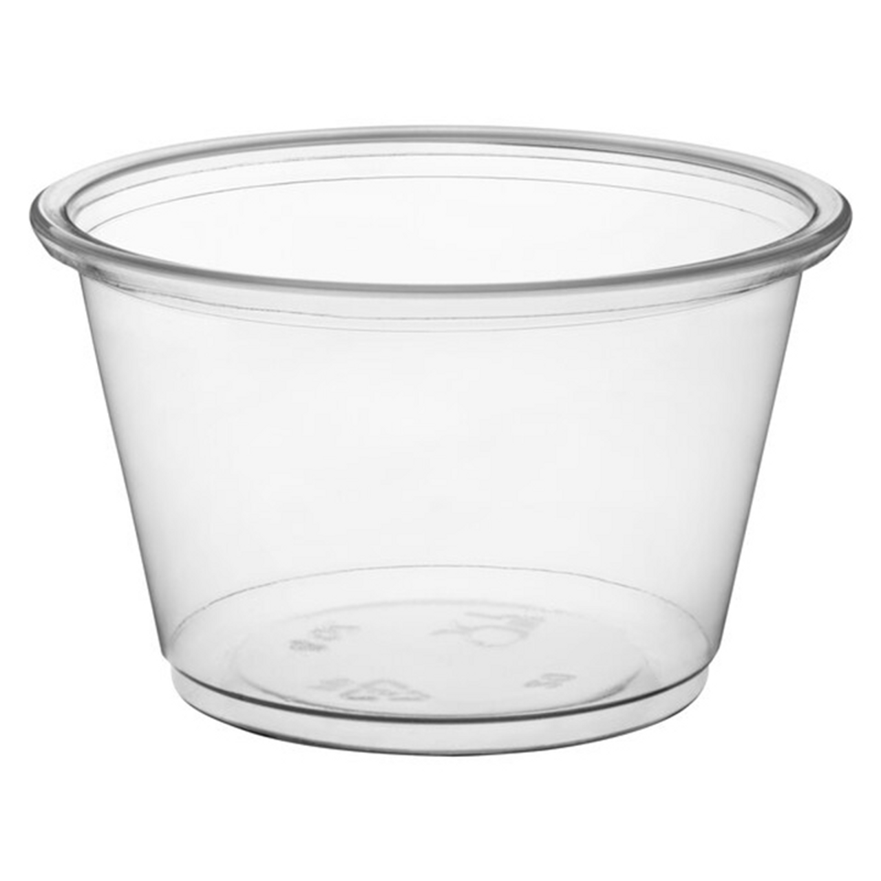 Sample 4oz Disposable Plastic Portion Cups
