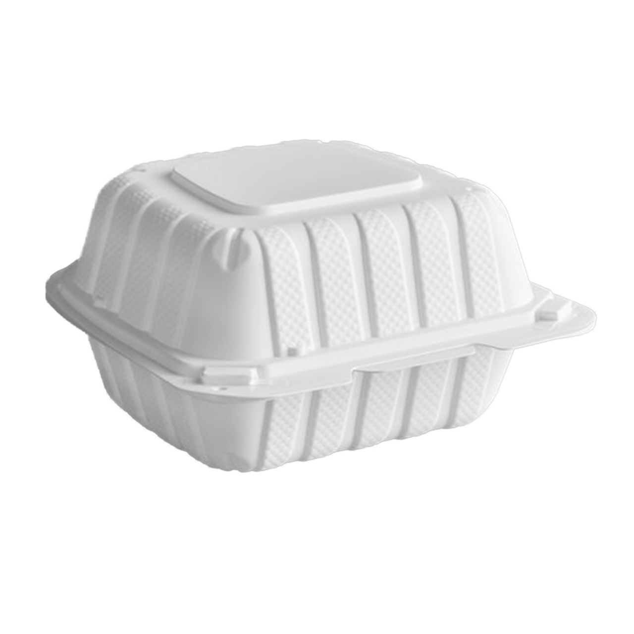 Sample 6" Microwaveable Plastic Clamshell Food Containers 250pcs