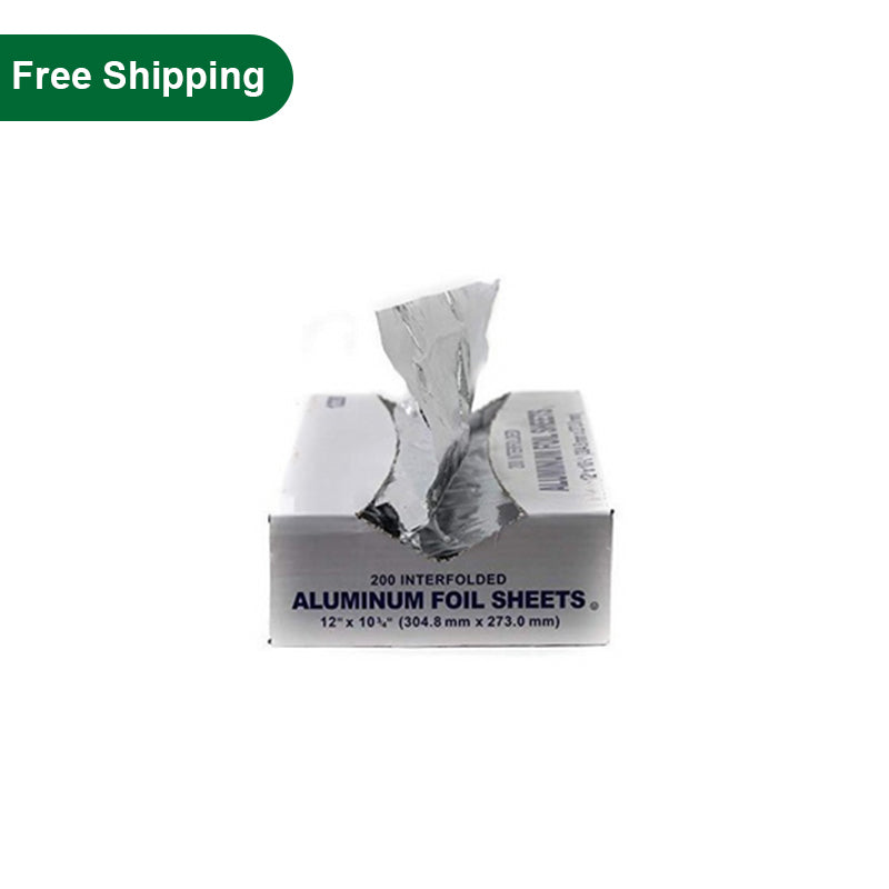 12'' x 10.75'' Aluminum Foil Pop Up Sheets 12 Counts