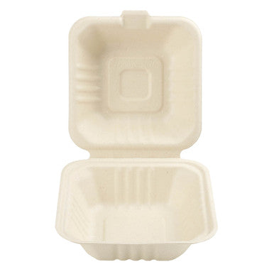 Sample Clamshell Container | 6 x 6 x 3 |