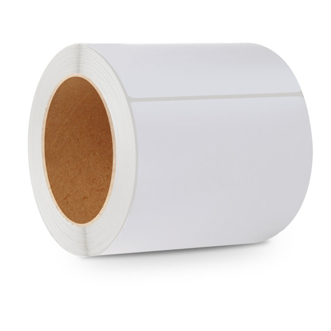 4" x 4" Direct Thermal Roll Labels - Strong Adhesive Labels, Desktop Printer Roll Labels