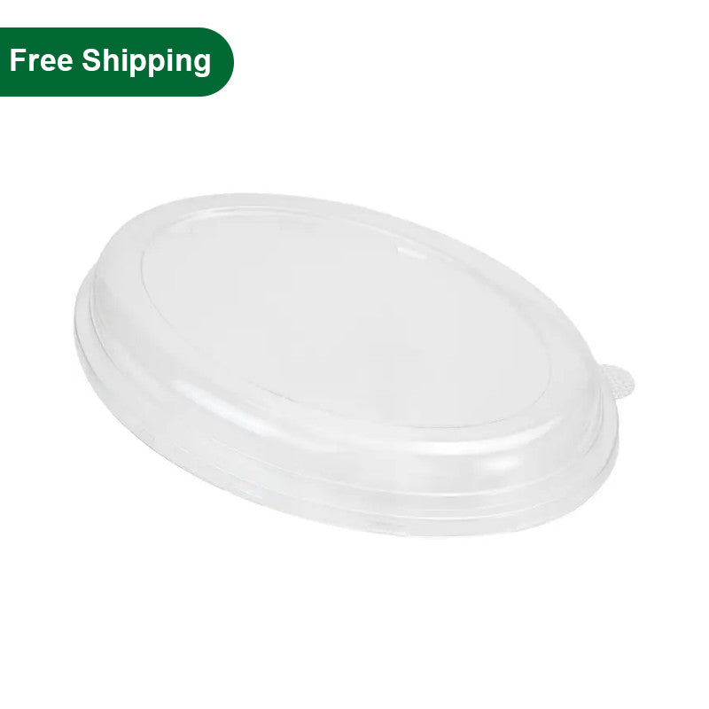 Clear Pet Lids - Enhance Your 26 oz Burrito Bowl Experience, 300 pcs - Pony Packaging