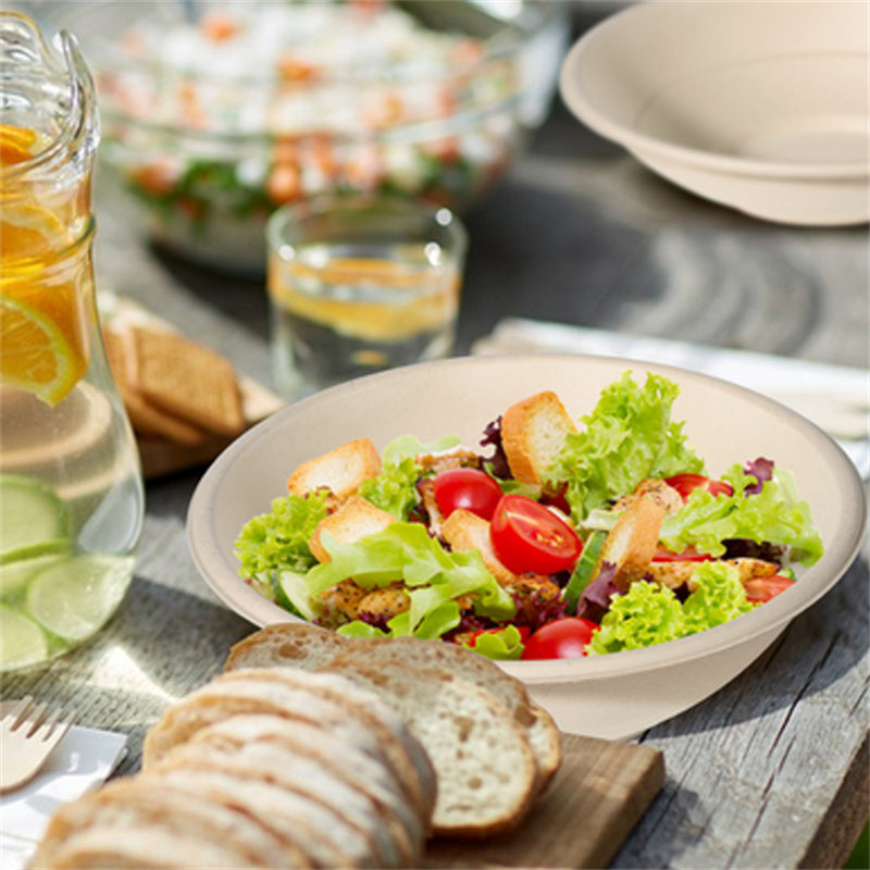 Sample 32 oz Disposable Salad Bowls Compostable