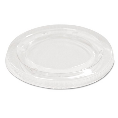 Sample Disposable Plastic Lids For 3.25/4oz Portion Cup