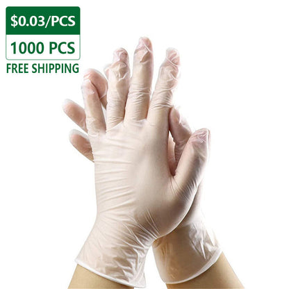 Powder Free Vinyl Glove Medium 1000 pcs