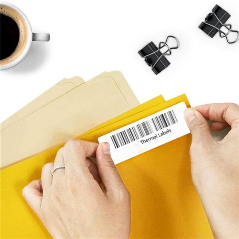 1"x4" Blank Rectangle Labels 20 Labels Per Sheet/100 Sheets