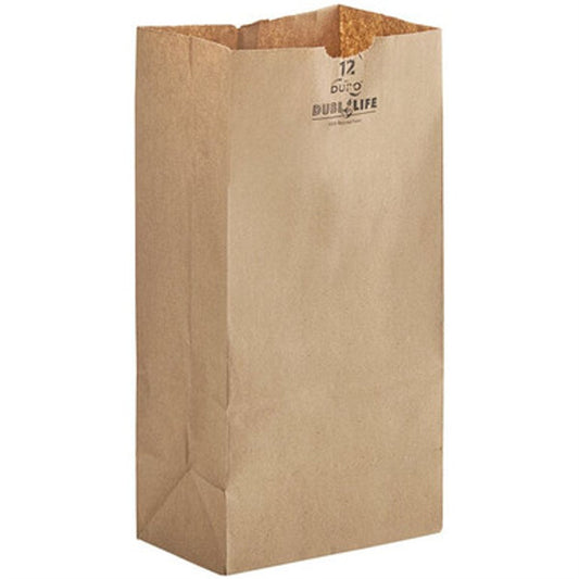 Sample DURO 12 Lb Kraft Paper Bags