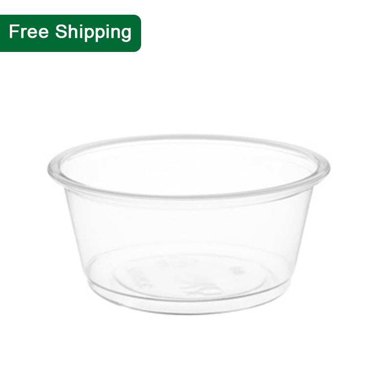 1 oz disposable plastic portion cups 2500 pcs with free shipping