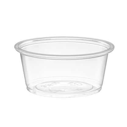 Sample 2 oz Disposable Plastic Portion Cups