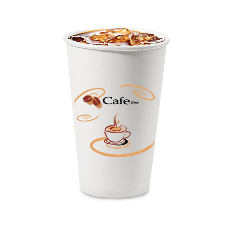 10 oz Coffee Cups Hot Cups Disposable Printed 1000 pcs