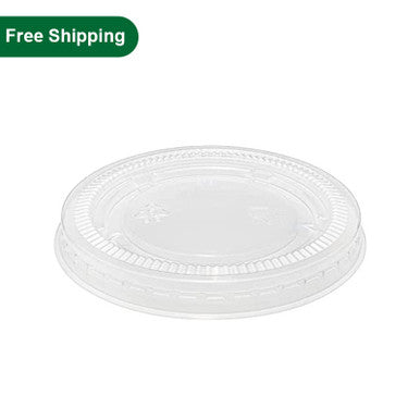 3.25/4oz Plastic Disposable Portion Cup Lids 2500 pcs