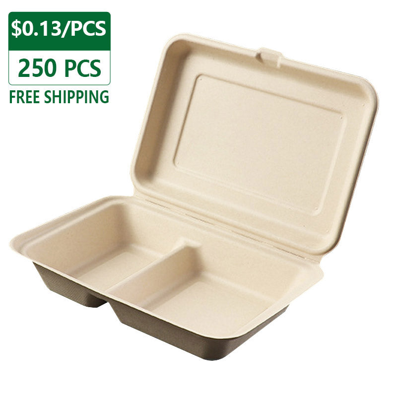 Fiber Clamshell Containers | Eco-Friendly & Compostable - ponypackaging ...
