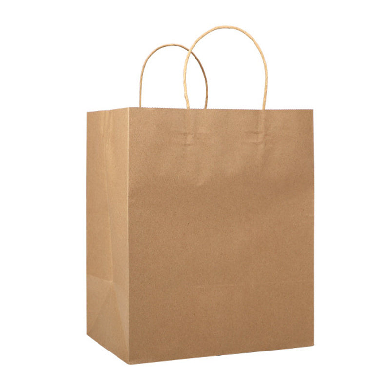 Sample Medium Brown Kraft Paper Bags with Handle