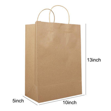 Sample Small Kraft Paper Bags with Handle