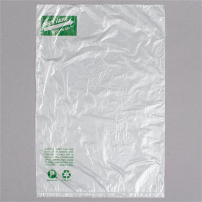 12" x 20" Plastic Side Print Produce Bag 2 Roll