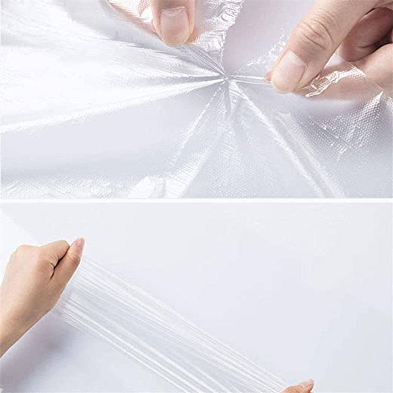 12" x 20" Plastic Side Print Produce Bag 2 Roll