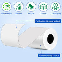 3 1/8" x 170' Linerless Label