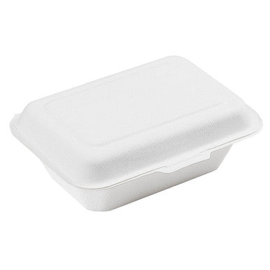 Sample 7"x5"x2.6" Compostable Clamshell Containers